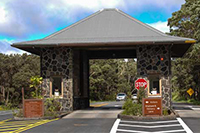 Hawaiʻi Volcanoes National Park Entrance