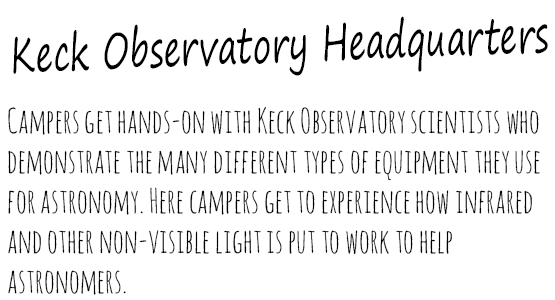 Keck Observatory HQ Infrared