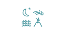 Science Camp Logo - Air, Space, Land, Sea