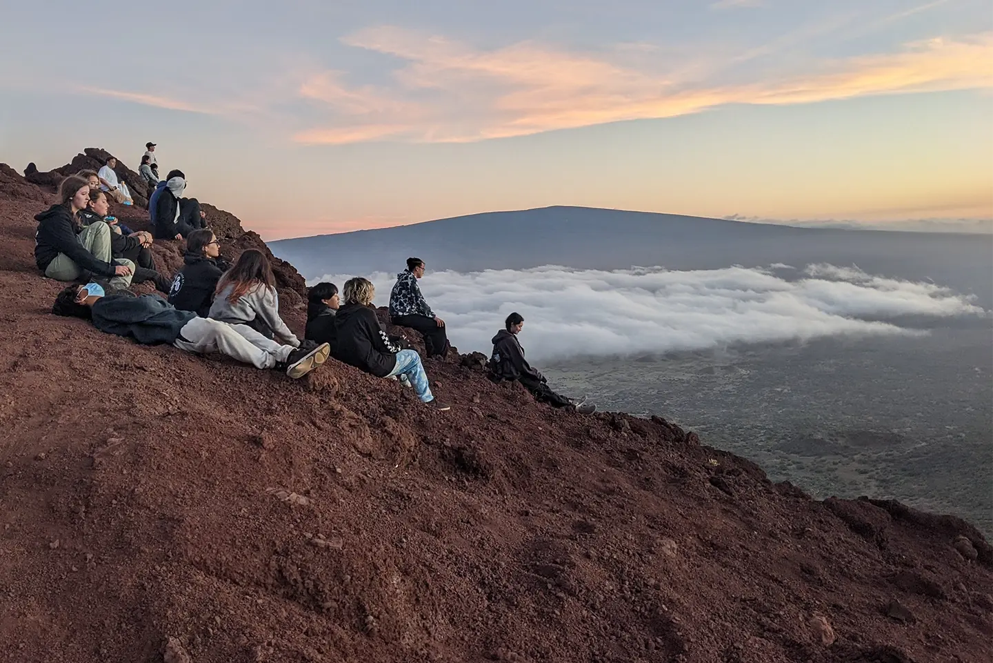 Sunset from Mauna Kea